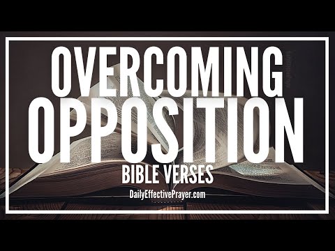 Bible Verses On Overcoming Opposition | Scriptures For Overcoming Obstacles (Audio Bible) Video