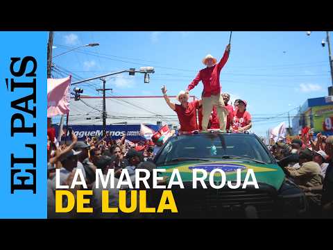 ELECCIONES BRASIL | Lula con su marea roja busca la remontada y ganar las elecciones | EL PAÍS