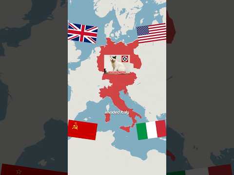When Germany Invaded Italy — How the World Reacted (1943) #history