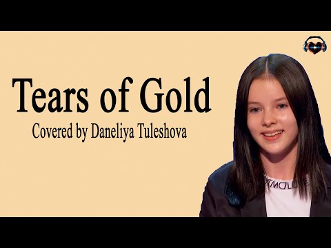 Daneliya Tuleshova  "Tears of Gold"   (Lyrics) from America's Got Talent 2020