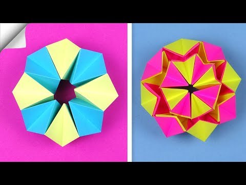 DIY crafts easy Paper toy antistress transformer