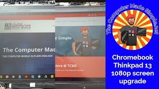 Thinkpad 13 Chromebook 1080p IPS screen upgrade
