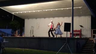 James Saunders & McKenna Merritt || Swing Dance Competition || BYU Jump, Jive and Wail