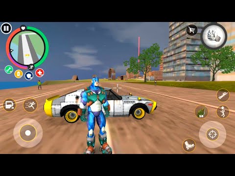 Rope hero roadster car challenge dangerous villain | Rope hero vice town new game | Games on