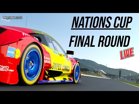 🔴 LIVE Nations Cup - FINAL ROUND! Gran Turismo 7 PSVR2