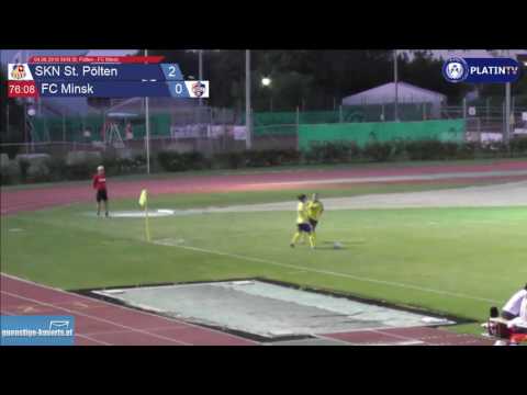 04.08.2016 SKN St. Pölten - FC Minsk - Highlight  (2. Halbzeit / 76:16) am 04.08.2016 20:47