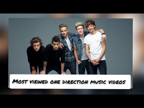 TOP 17 | MOST VIEWED ONE DIRECTION MUSIC VIDEOS | June 2021