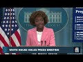 LIVE: White House Holds Press Briefing | NBC News - Video