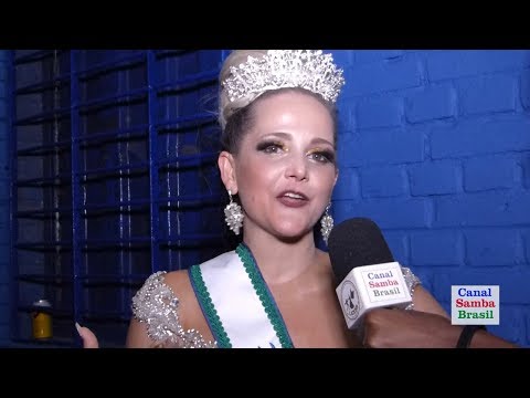 UNIDOS DOS MORROS - Entrevista da Rainha da Unidos dos Morros Vania Hak -19.10.2019