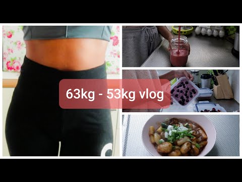 From 63kg - 53kg, realistic 1 week of eating on a diet🌯[vlog week 1, 1/2] | Tenisa Lolitha 🌸