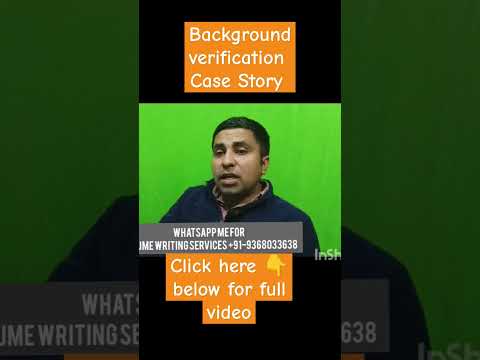 Failed Background Verification #BGV #verification #india #resume #resumetemplate #indiasalaryslip
