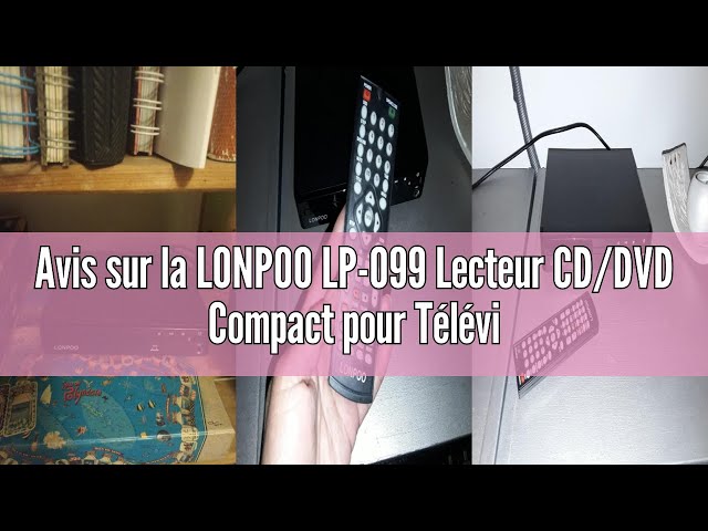 Vídeo relacionado con LP-099 Reproductor de DVD (Full HD 1080P, HDMI Output, Entrada USB, Multi Region Code Zone Gratis) Compatible con JPEG y MP3