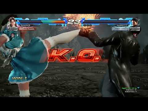 Tekken 7 - Julia Chang (Me) Vs. Kazuya Mishima (Brandon)
