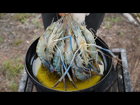 Tasty Prawn Turmeric Recipe | Quick & Easy Garlic Butter Prawn