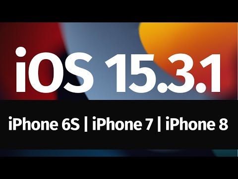 Update iOS 15.3.1 on iPhone 6S , iPhone 7, iPhone 8,  iPhone 6S Plus, iPhone 7 Plus, iPhone 8 Plus