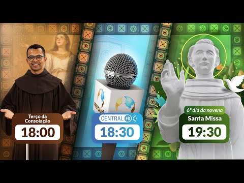 Terço da Consolação - Central FG - 6º dia Novena de Frei Galvão 19h30 - Festa de Frei Galvão 2025