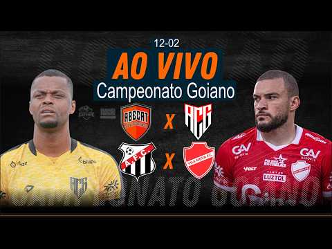 ABECAT x Atlético e Anápolis x Vila Nova - AO VIVO - Campeonato Goiano - 12/02/2026