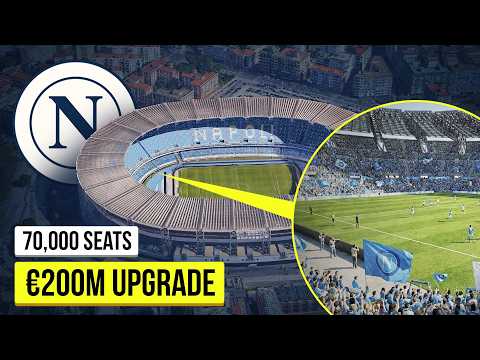 Napoli’s €200M Maradona Stadium Upgrade | Euro 2032 Explained