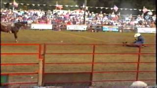 preview picture of video 'Calf Roping - Davie and Inverness Rodeo - 1999'