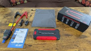 Nilight 1500A Car Battery Jump Starter/Power Bank Review 
