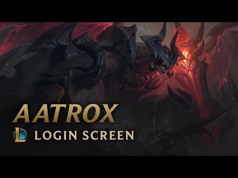 Aatrox, the Darkin Blade | Login Screen - League of Legends