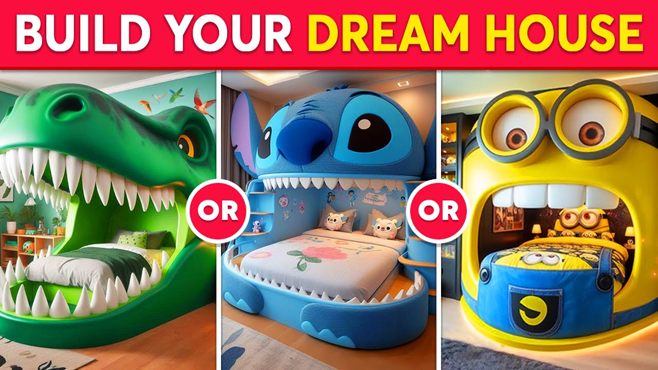 Would You Rather - Build Your Dream House 🌈🏠💞 Quiz Galaxy