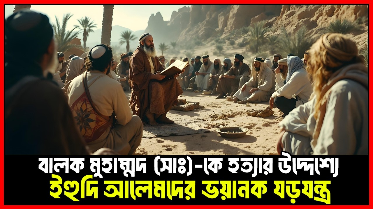 হযরত মুহাম্মদ (সাঃ) এর বালক অবস্থায় তাকে ঘিরে যত চক্রান্ত । islamic story bangla