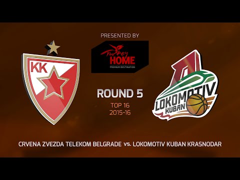 Highlights: Top 16, Round 5, Crvena Zvezda 80-66 Lokomotiv Kuban
