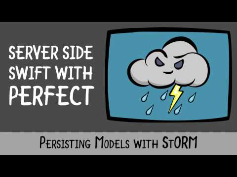 Server Side Swift 3 with Perfect Persisting Models with StORM raywenderlich com