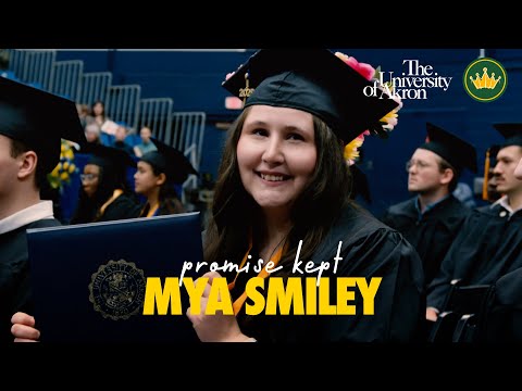 👑 Mya Smiley Becomes LeBron & The University of Akron's First I Promise College Graduate