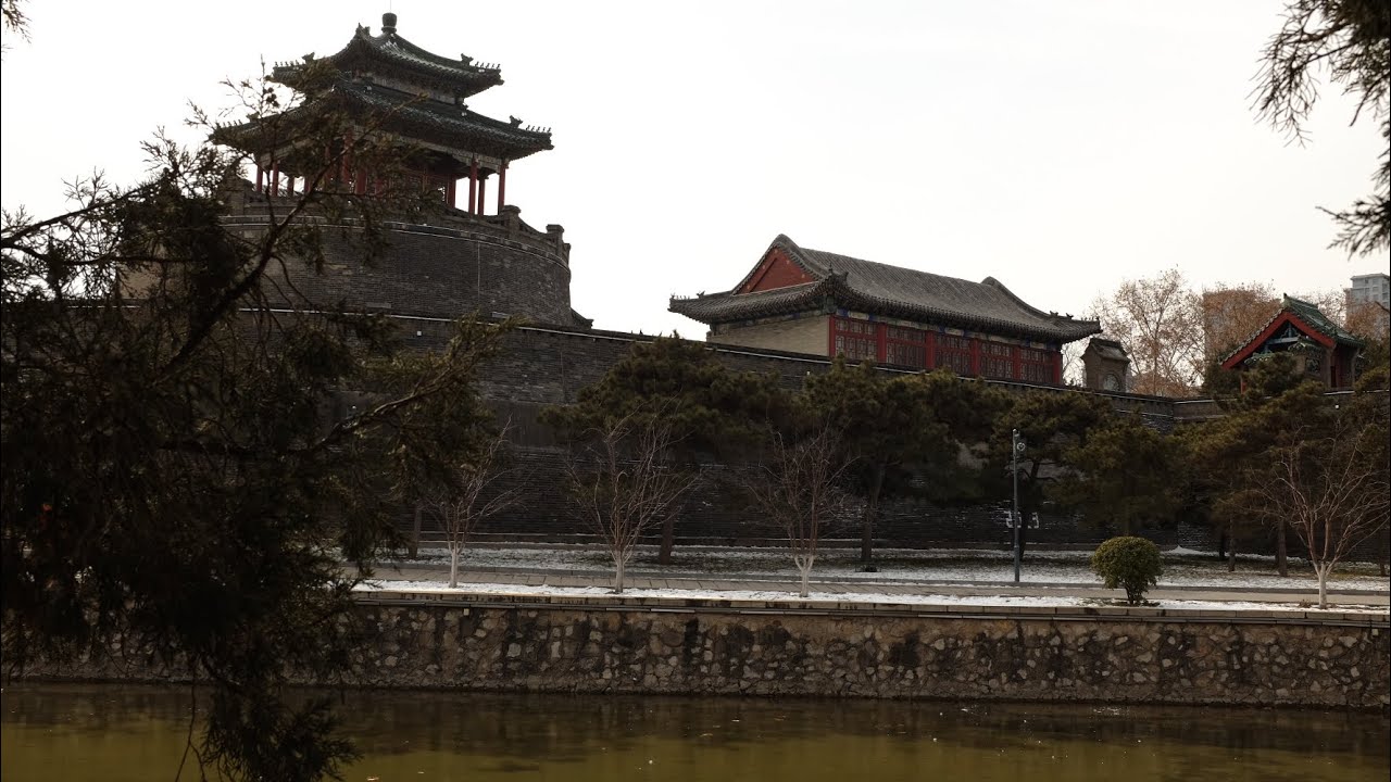 Immersive street-level walking tour through Handan Congtai Road, China, showcasing authentic urban landscapes, local architecture, and the vibrant atmosphere of the city's neighborhoods