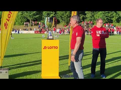 Siegerehrung Bezirkspokal Riß 21/22: SV Burgrieden - SV Reinstetten