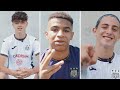 Three young talents sign their first contract