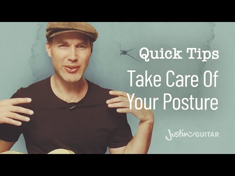 Quick Guitar Tips #23 - Take Care Of Your Guitar Posture - Guitar Lesson [QT-023]