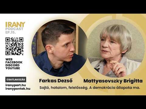 Mattyasovszky Brigitta, Sajtó, hatalom, felelősség. A demokrácia állapota ma.