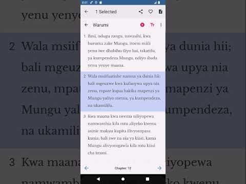 Biblia Takatifu: Swahili Bible video thumbnail