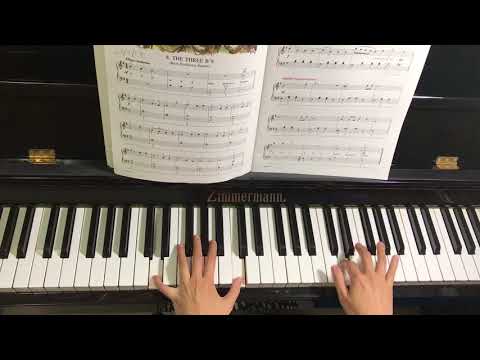 The Three B’s - John W. Schaum Piano Course C - The Purple Book P.12-13 No.8