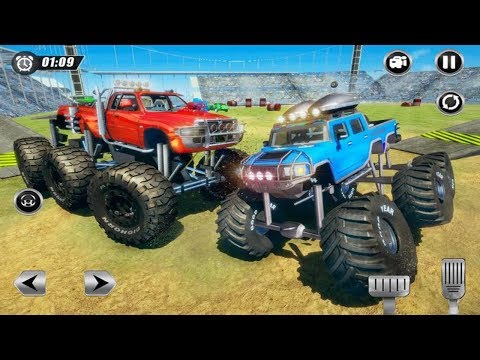 Monster Derby Truck Driving - 6x6 Monster Truck Demolition Derby | Android Games
