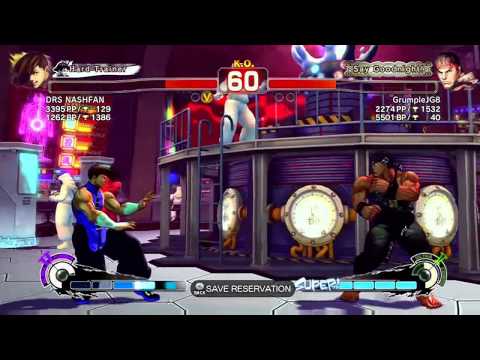 SSF4 AE: DRS NASHFAN (Yang) VS GrumpleJG8 (Ryu)