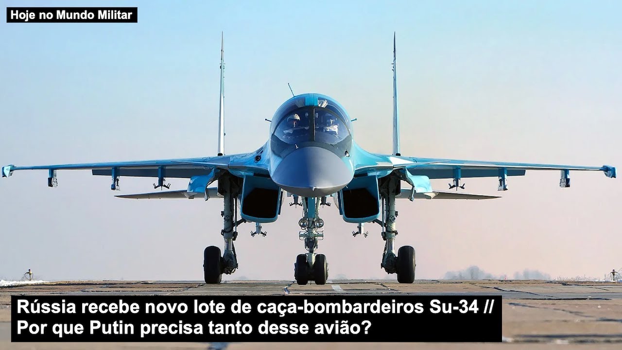 Russia Receives New Batch of Su-34 Fighter-Bombers – Why Does Putin Need This Plane So Much?