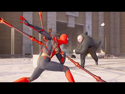 Spider-Man Nanotech Suit Trolls Kingpin - Marvel's Spider-Man
