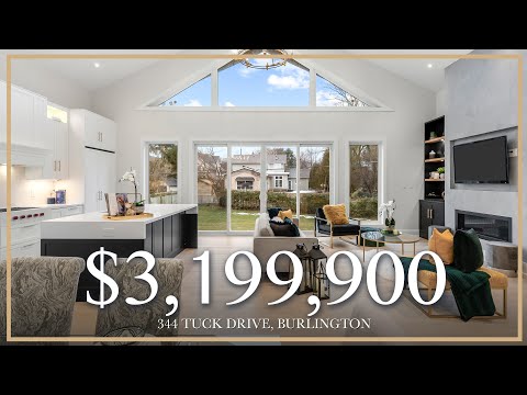 $3,199,900 - A gem, hidden away in the prestigious Shoreacres - 344 Tuck Drive, Burlington