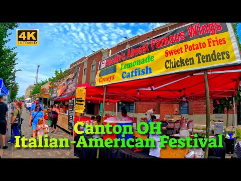 Canton Ohio - Start County Italian American Festival [4K]
