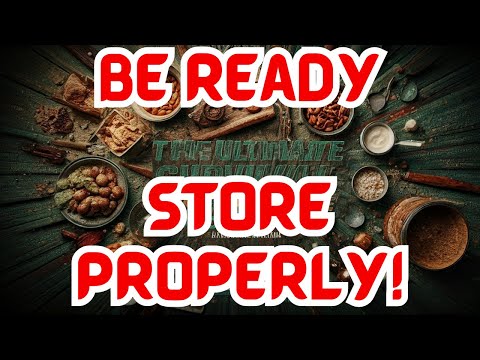 The Ultimate Guide to Survival Food Storage!