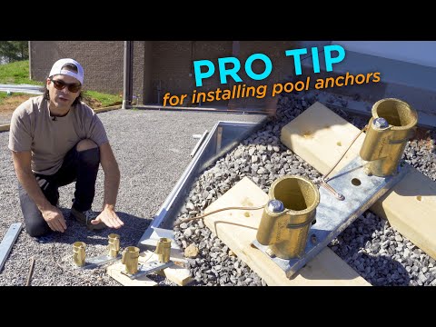 How to Install Anchors for Ladder & Handrail | Pool Warehouse