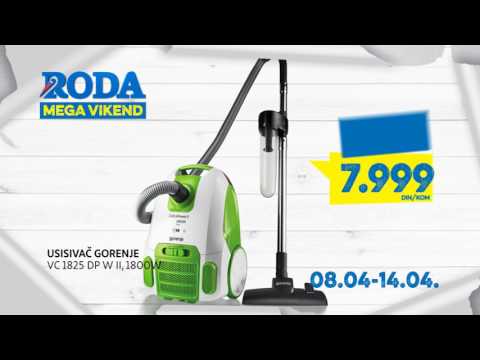 RODA: MEGA vikend 08. - 09.04.2017.
