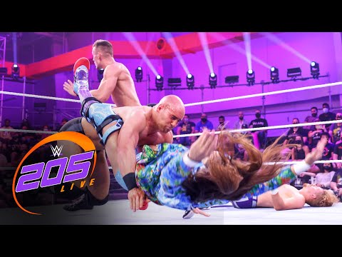 Ikemen Jiro & Trey Baxter vs. Fabian Aichner & Marcel Barthel: WWE 205 Live, Oct. 1, 2021