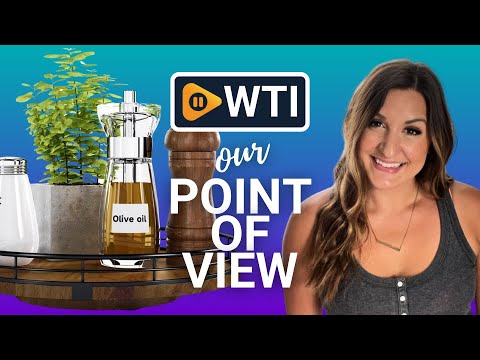 Farmhouse Oak 10"" Lazy Susan Turntable Organizer for Cabinet - WTI product video review