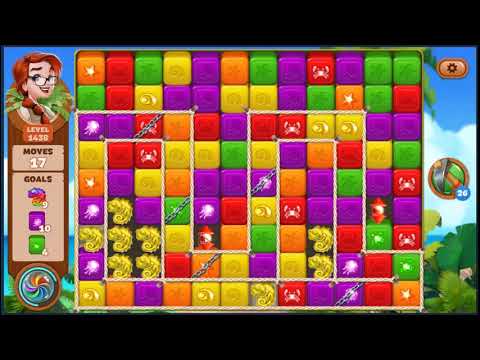 Lost Island Blast Adventure Level 1438 - NO BOOSTERS 🏝️ | SKILLGAMING ✔️