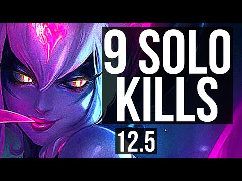 EVELYNN vs TALIYAH (JNG) | 9 solo kills, 700+ games, Legendary, 19/5/12 | BR Master | 12.5